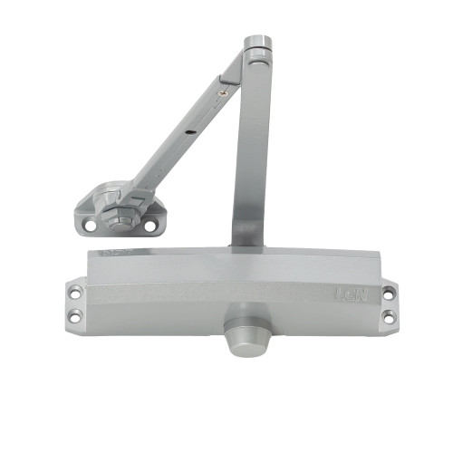 LCN 1250 with Hold Open Parallel Arm in Aluminum