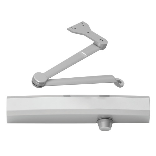 LCN 1450 with Hold Open Extra Duty Arm in Aluminum