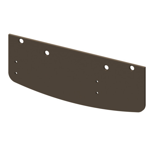 LCN 1460 Parallel Arm Drop Plate in Dark Bronze
