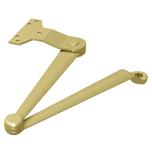 LCN 1460 Extra Duty Main Arm in Bright Brass
