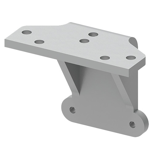 LCN 1460 Track Shoe Assembly in Aluminum