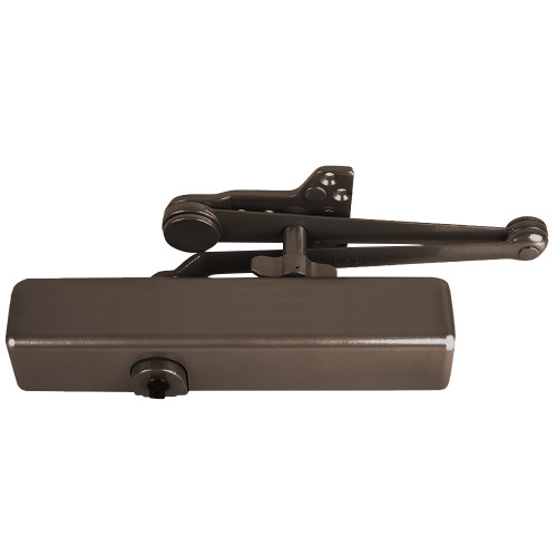 LCN 1461 with Hold Open Cushion Arm Full Cover in Dark Bronze