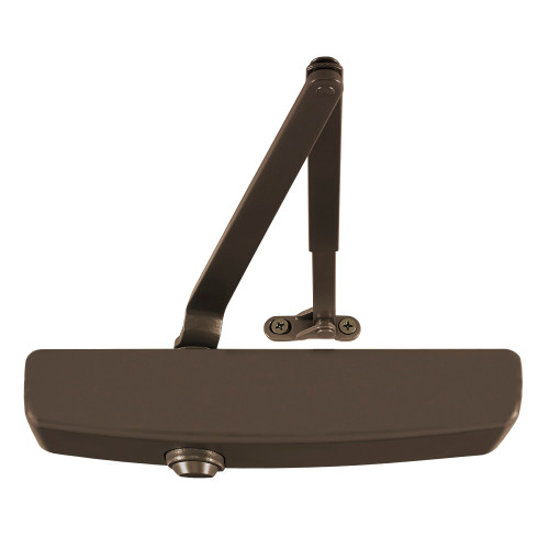 LCN 1461 with Heavy Duty Arm with Door Stop in Dark Bronze