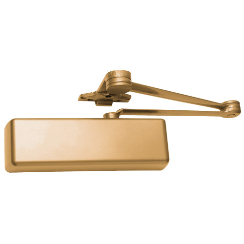 LCN 4111 with Cushion Arm in Light Bronze