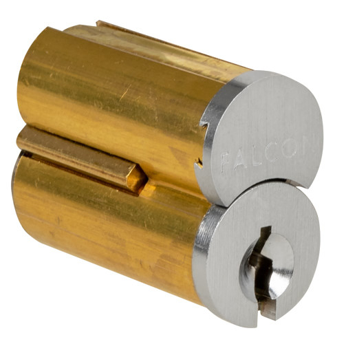 C646 N 626 Falcon 6-Pin SFIC Core Uncombinated N - Best Keyway in Satin Chrome