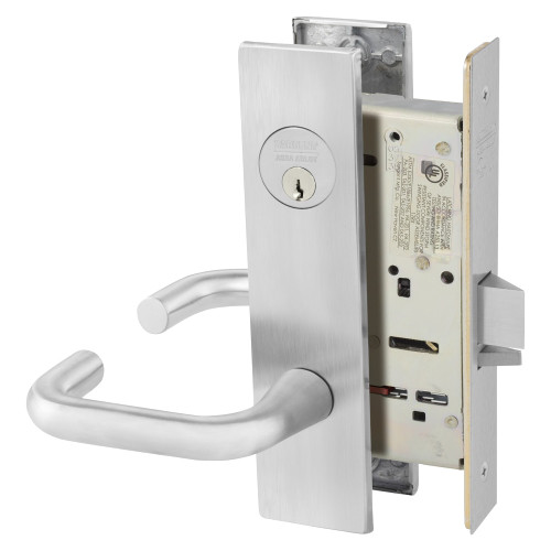 8204-LW1J-26D Sargent 8200 Series Storeroom Mortise Lock in Satin Chrome