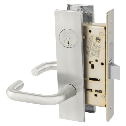 8227-LW1J-32D Sargent 8200 Series Storeroom Mortise Lock in Satin Stainless