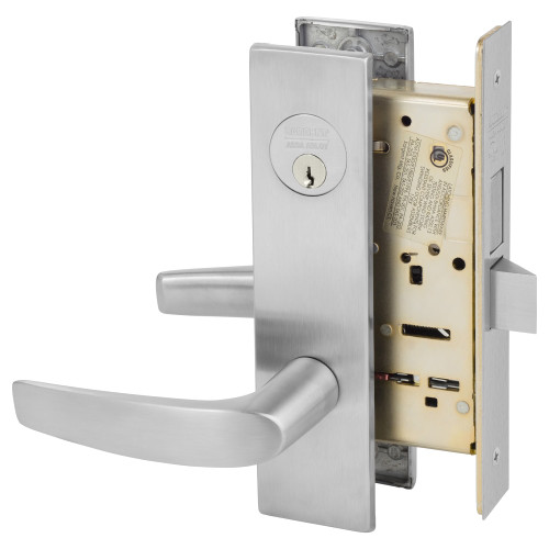 8225-LE1B-26D Sargent 8200 Series Dormitory Mortise Lock in Satin Chrome