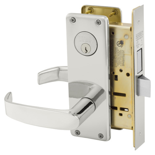 8225-WTL-32 Sargent 8200 Series Dormitory Mortise Lock in Bright Stainless