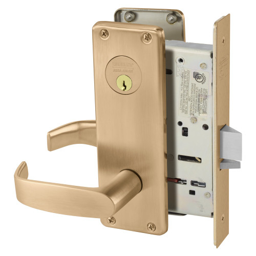 8204-WTL-10 Sargent 8200 Series Storeroom Mortise Lock in Satin Bronze