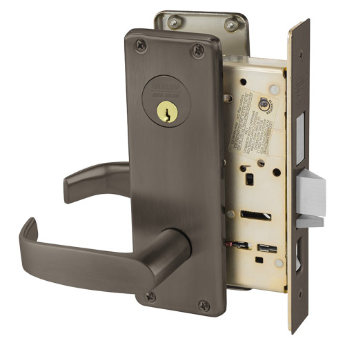 8243-WTL-10B Sargent 8200 Series Entry/Office Mortise Lock in Oil Rubbed Bronze