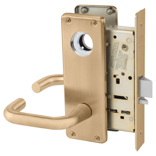 LC-8204-WTJ-10 Sargent 8200 Series Storeroom Mortise Lock in Satin Bronze
