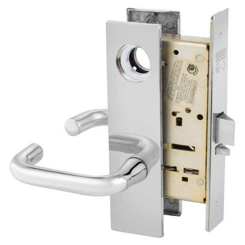 LC-8237-LE1J-26 Sargent 8200 Series Classroom Mortise Lock in Bright Chrome