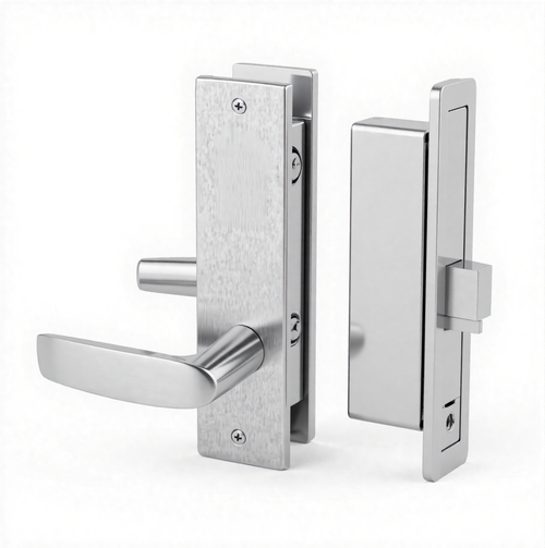 60-8224-LW1P-32 Sargent 8200 Series Mortise Lock in Bright Stainless