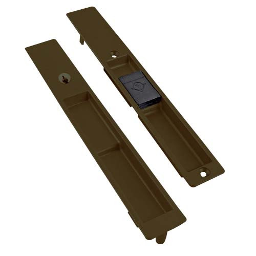 4190-10S-03-121-01-IB Adams Rite Flush Locksets in Dark Bronze Anodized