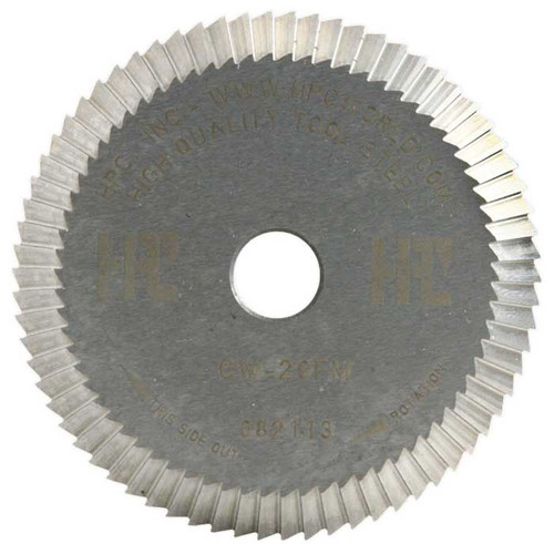 HPC CW-20FM — Cutter Wheel, Sargent, Welch Large Pin