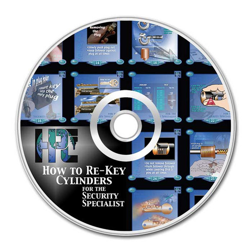 HPC HT-RKC1 How to Re-Key Cylinders CD