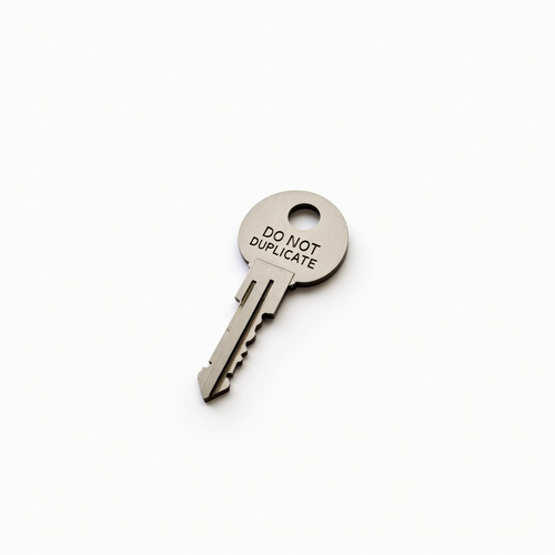 35-101-EF Schlage Do Not Duplicate SC Series Key Blank, satin nickel finish