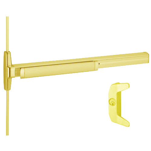 3527A-NL-LHR-F-US3-2 Von Duprin Exit Device in Bright Brass