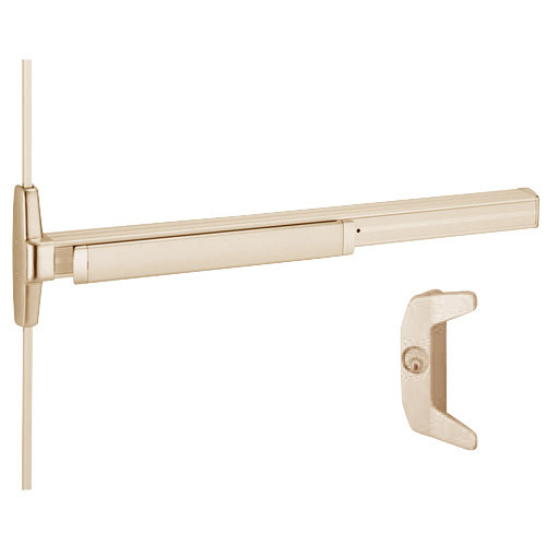 3527A-NL-LHR-F-US10-4 Von Duprin Exit Device in Satin Bronze