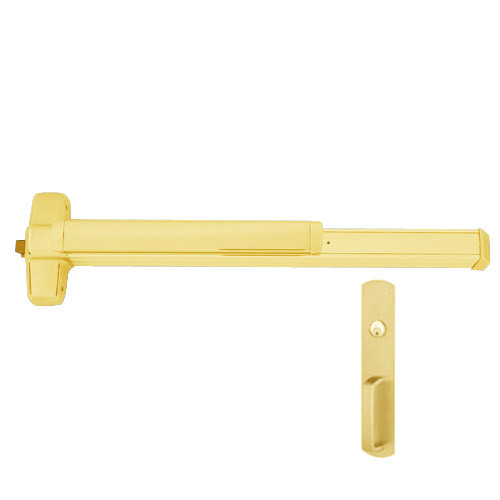 98NL-F-US3-3 Von Duprin Exit Device in Bright Brass