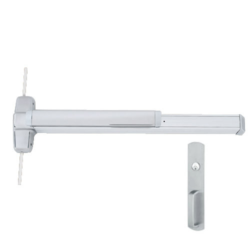 9848NL-F-US28-4 Von Duprin Exit Device in Anodized Aluminum