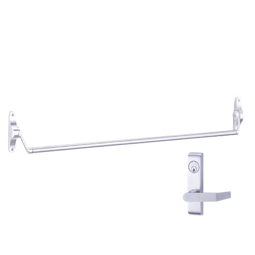 55-L-US26-LHR Von Duprin Exit Device in Bright Chrome