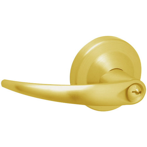 ND82PD-OME-605 Schlage Omega Cylindrical Lock in Bright Brass