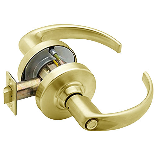 ND40S-SPA-606 Schlage Sparta Cylindrical Lock in Satin Brass