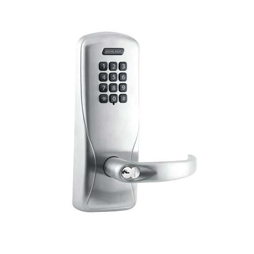 CO200-MS-50-KP-SPA-GD-29R-619 Mortise Electronic Keypad Locks in Satin Nickel
