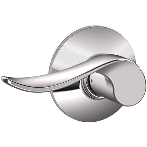 F170-SAC-RH-625 Schlage F Series - Sacramento Lever style with Single Dummy Trim Function in Bright Chrome