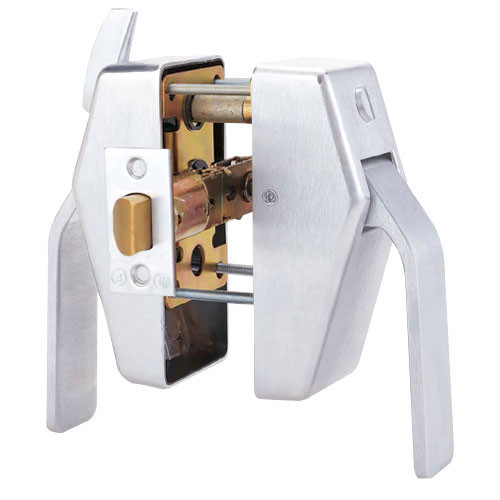 PL7-5-625 Glynn Johnson PL7 Series Privacy Function Push Side Thumbturn in Polished Chrome Finish