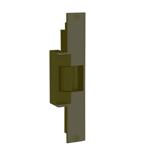 310-2-F-12D-LCBMA-613 Folger Adam Electric Strike with Latchbolt and Locking Cam Monitor in Bronze Toned