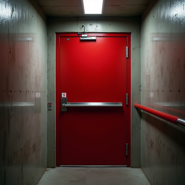Von Duprin 99: Fix a Panic Bar That Won't Latch on a Metal Fire Door