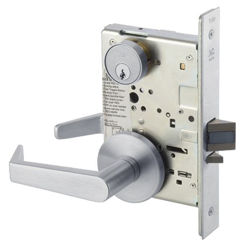 Yale 8800 Mortise Storeroom Lock for a Door That Locks Itself