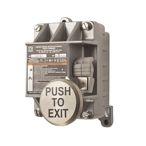 ASP Explosion-Proof REX: Momentary or Latching Station
