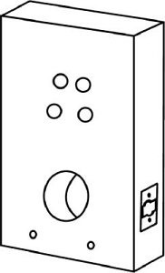 Keedex Gate Boxes for Simplex and Kaba Ilco Locks