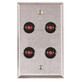 ASP-RP-47 ASP Alarm Control Single Gang Wall Plate