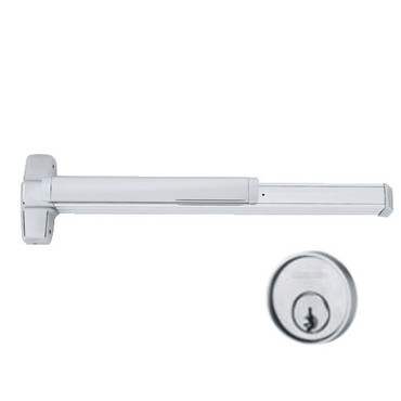 Von Duprin 9847EOF284 9847EO-F US28 Concealed Vertical Rod Device 4 4' Von Duprin 9847EOF284 9847EO-F US28 Concealed Vertical Rod Device 4 4'
