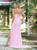 Stardust One Shoulder Gown - Pink Multi - Velvi, Lady Black Tie