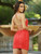 Dutchess Mini Dress - RED-FINAL SALE
