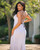 Sequin Gown - White Multi 