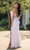 Dreamcatcher Sequin Gown - White Multi - VELVI