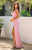 Sequin Gown - Pink Multi
