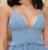 Kayla Mini Dress - Dusty Blue