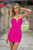 Tori Mini Dress - Hot Pink