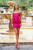 Gia Corset Sequin Mini Dress - Fuchsia
