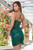 Pia Mini Dress - Emerald