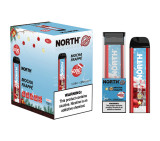 NORTH DISPOSABLE VAPE 5% NIC RECHARGEABLE 10ML 5000 PUFFS