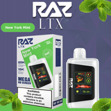 RAZ LTX 25K PUFFS NEW YORK MINT RAZ LTX 25K PUFFS NEW YORK MINT